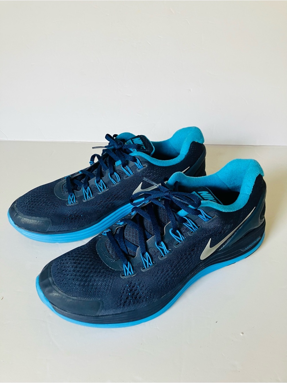 Nike Lunarglide+ 4 ‘Midnight Navy’ Blue Sneakers Running Shoes Men Size 11